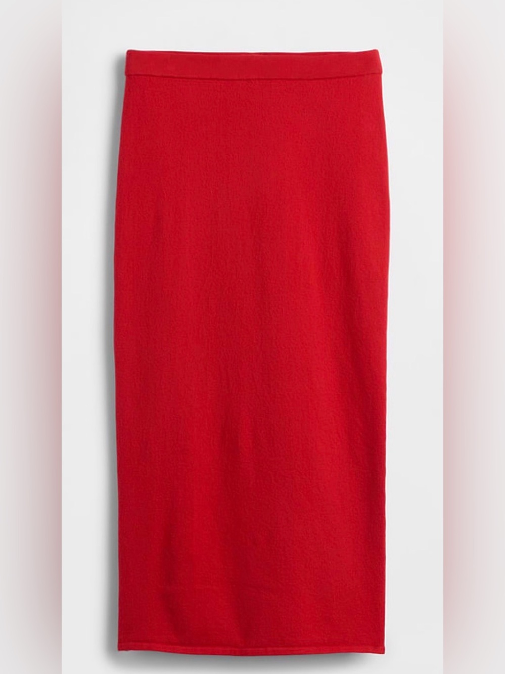 GAP Red Pencil Midi Skirt, sz Large Tall. Price firm.